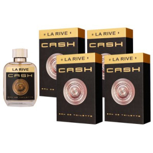 La Rive Cash for Men 4 x 100 ml Eau de Toilette EDT