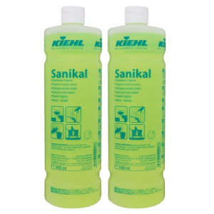 Kiehl Sanikal 2 x 1L Sanitärraum-Hygiene säure- und chlorfreier Sanitärreiniger
