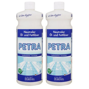 Dr. Schnell Petra Konzentrat 2 x 1 Liter Neutraler Fett & Öl löser Oberflächen
