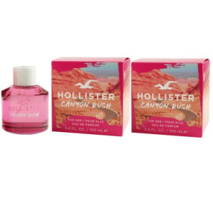 Hollister Canyon Rush for Her 2 x 100 ml Eau de Parfum EDP Damenduft