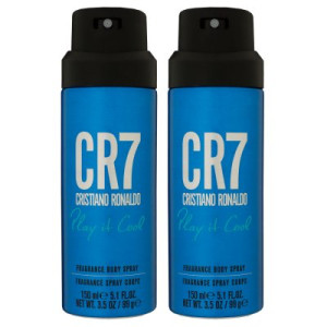 Cristiano Ronaldo CR7 Play It Cool 2 x 150 ml Deospray Deo Spray Body Spray