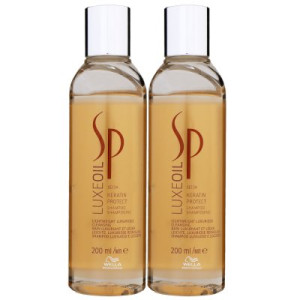 Wella SP Luxe Oil Keratin Protect 2 x 200 ml Shampoo Öl Shampoo