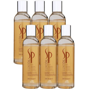 Wella SP Luxe Oil Keratin Protect 6 x 200 ml Shampoo Öl Shampoo