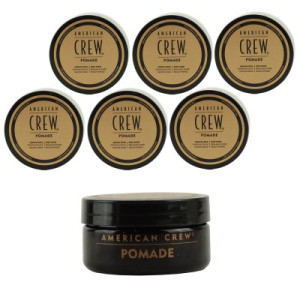 American Crew Pomade 6 x 50 g Haarwachs starker Halt