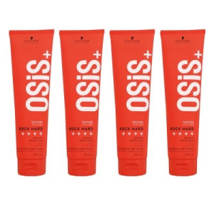 Schwarzkopf Osis Rock Hard 4 x 150 ml Haargel starker Halt