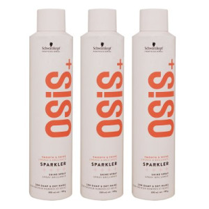 Schwarzkopf Osis Sparkler 3 x 300 ml Haarglanz Spray