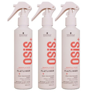Schwarzkopf Osis Flatliner 3 x 200 ml Hitzeschutzspray