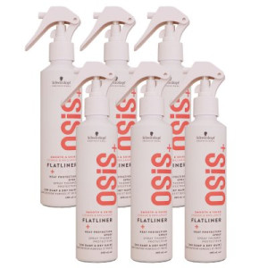 Schwarzkopf Osis Flatliner 6 x 200 ml Hitzeschutzspray