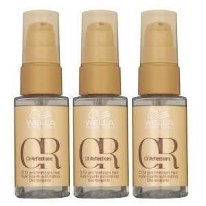 Wella Oil Reflections Smoothening Oil 3 x 30 ml Haarpflegeöl