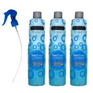 Morfose Reach Two Phase Collagen 3 x 400 ml Conditioner für gesundes Haar
