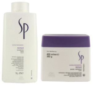 Wella SP Repair Shampoo 1000 ml & 400 ml Repair Mask