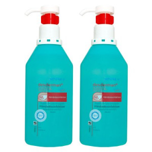 Schülke desderman 2 x 1 Liter Desinfektionsmittel Hyclick Händedesinfektion