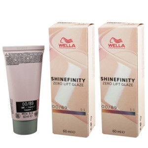 Wella Shinefinity Glaze Booster 2 x 60 ml 00/89 Blue Booster Tönung