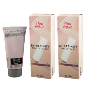 Wella Shinefinity Glaze Booster 2 x 60 ml 00/66 Violet Booster Tönung