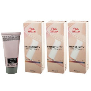 Wella Shinefinity Glaze Booster 3 x 60 ml 00/89 Blue Booster Tönung