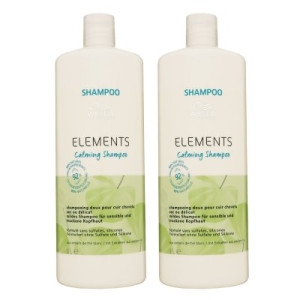 Wella Elements Calming Shampoo 2 x 1000 ml ohne Sulfate oder Silikone