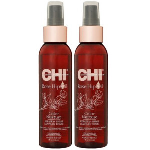 CHI Rose Hip Oil 2 x 118 ml Repair & Shine Leave In Serum