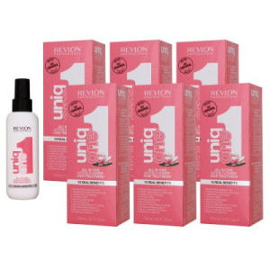 Revlon Uniq One Lotus Flower 6 x 150 ml Hair Treatment Haarpflege