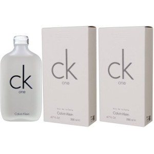 Calvin Klein CK One 2 x 200 ml Eau de Toilette EDT Unisex Spray
