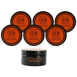 American Crew Matte Clay 6 x 85 g Haarpaste mittlerer halt