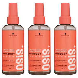 Schwarzkopf Osis Hairbody 3 x 200 ml Volumenspray
