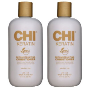 Farouk Chi Keratin Rekonstruktion 2 x 355 ml Conditioner für alle Haartypen