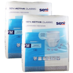Seni Active Classic Inkontinenzslip 2 x 30 Stück Größe M