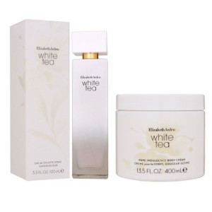 Elizabeth Arden White Tea 100 ml Eau de Toilette EDT & 400 ml Bodylotion