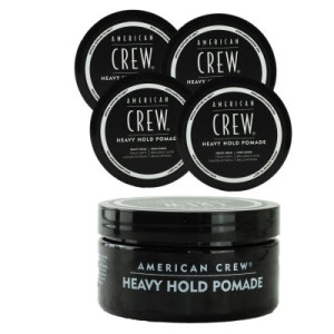 American Crew Heavy Hold Pomade 4 x 85 g Haarwachs Stylingwax ultrastarker Halt