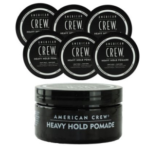 American Crew Heavy Hold Pomade 6 x 85 g Haarwachs Stylingwax ultrastarker Halt