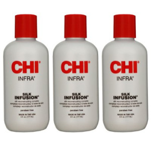Farouk Chi Silk Infusion Seidenfluid 3 x 177 ml Haarseide Kur