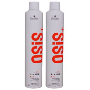 Schwarzkopf Osis Elastic 2 x 500 ml Haarspray mittlerer Halt