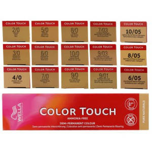 Wella Color Touch Pure Naturals 60 ml - 5/0 hellbraun