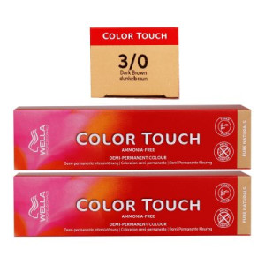 Wella Color Touch 2 x 60 ml 3/0 dunkelbraun