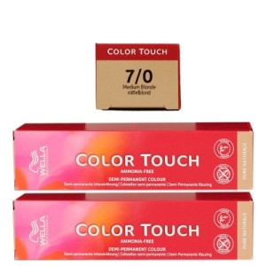 Wella Color Touch 2 x 60 ml 7/0 mittelblond