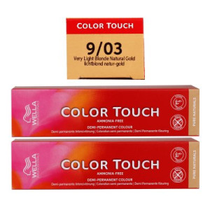 Wella Color Touch 2 x 60 ml 9/03 lichtblond natur gold