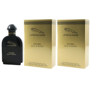 Jaguar for Men Gold in Black 2 x 100 ml Eau de Toilette EDT Herrenduft