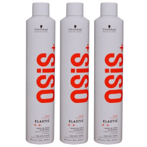 Schwarzkopf Osis Elastic 3 x 500 ml Haarspray mittlerer Halt