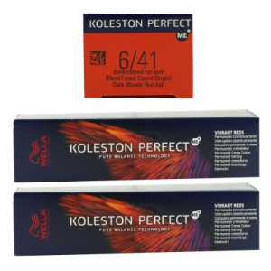 Wella Koleston Vibrant Reds 2 x 60 ml 6/41 dunkelblond rot asch