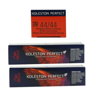 Wella Koleston Vibrant Reds 2 x 60 ml 44/44 intensives mittelbraun rotbraun