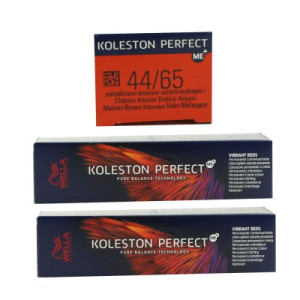 Wella Koleston Vibrant Reds 2 x 60 ml 44/65 mittelbraun intensiv violett mahagoni