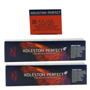 Wella Koleston Vibrant Reds 2 x 60 ml 55/66 hellbraun intensiv violett intensiv