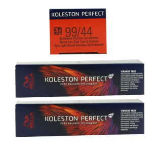 Wella Koleston Vibrant Reds 2 x 60 ml 99/44 lichtblond intensiv rot intensiv