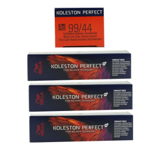 Wella Koleston Vibrant Reds 3 x 60 ml 99/44 lichtblond intensiv rot intensiv