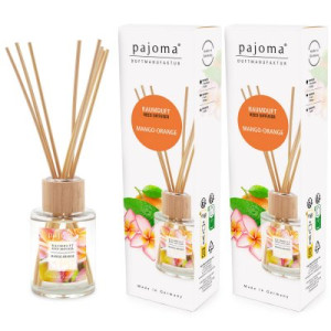 Raumduft Mango-Orange 2 x 100 ml Pajoma Raumduftdiffuser Lufterfrischer