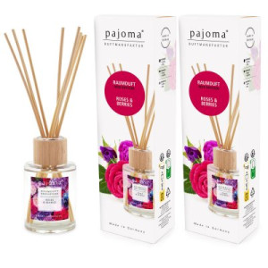 Raumduft Roses & Berries 2 x 100 ml Pajoma Raumduftdiffuser Lufterfrischer