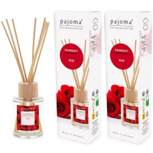 Raumduft Rose 2 x 100 ml Pajoma Raumduftdiffuser Duftöl Lufterfrischer