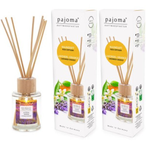 Raumduft Lavendel-Orange 2 x 100 ml Pajoma Raumduftdiffuser Lufterfrischer