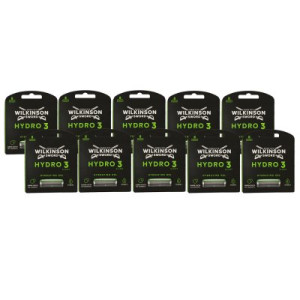 Wilkinson Sword Hydro 3 Skin Protection 10 x 8 Rasierklingen Hydsrating Gel