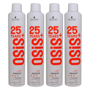 Schwarzkopf Osis Freeze 4 x 500 ml Strong Hold Haarspray